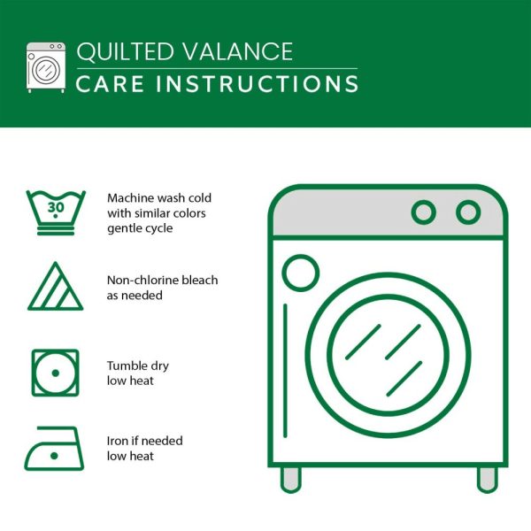 Divine Grace Quilted Valance