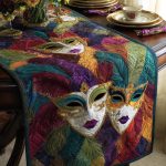 Carnival Nights Quilted Table Runner