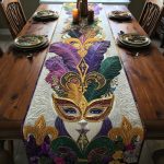 Carnival Queen Quilted Table Runner