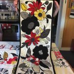 Cartoon Garden Quilted Table Runner