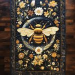Celestial Bee Quilted Table Runner