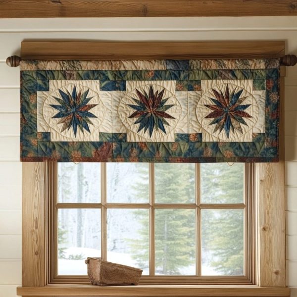 Celestial Charm Quilted Valance