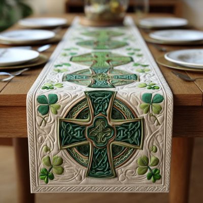 Celtic Roots Quilted Table Runner