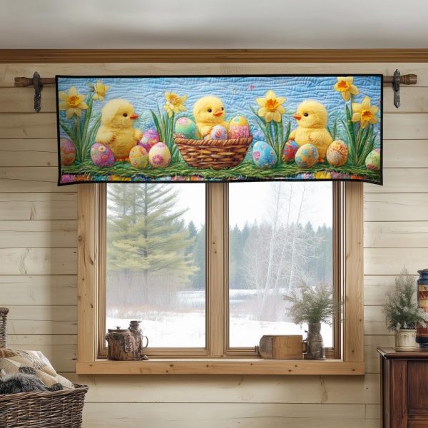 Chick Joy Quilted Valance