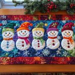 Chilly Cheer Quilted Table Runner
