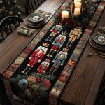Christmas Classic Quilted Table Runner