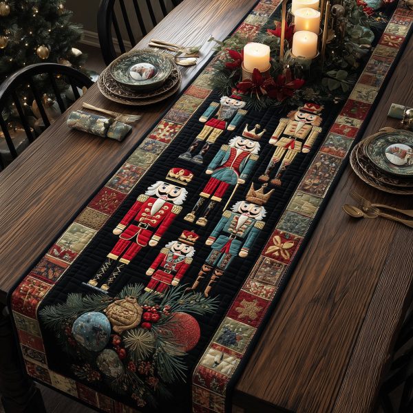Christmas Classic Quilted Table Runner