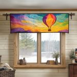 Cloud Drifter Quilted Valance