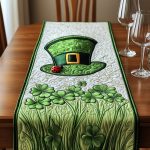 Clover Dreams Quilted Table Runner