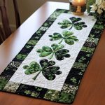 Clover Patch Quilted Table Runner
