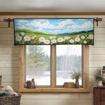 Cottage Bloom Quilted Valance