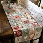 Cottage Heartpath Quilted Table Runner