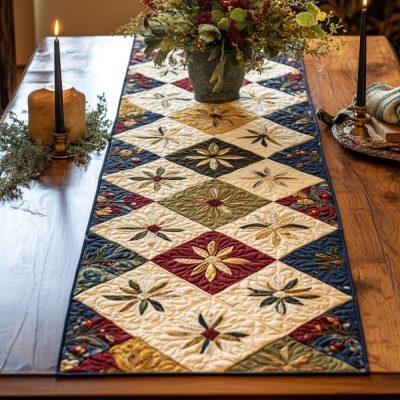Country Charm Quilted Table Runner
