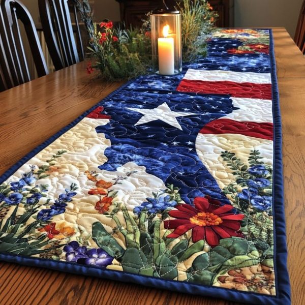 Country Charm Quilted Table Runner