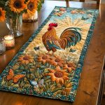 Country Crow Quilted Table Runner