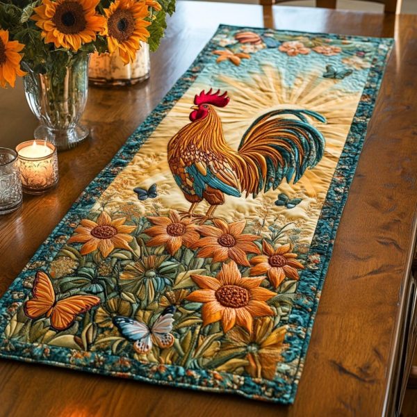 Country Crow Quilted Table Runner