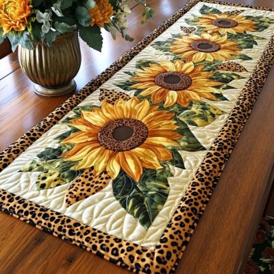 Country Sunlight Quilted Table Runner