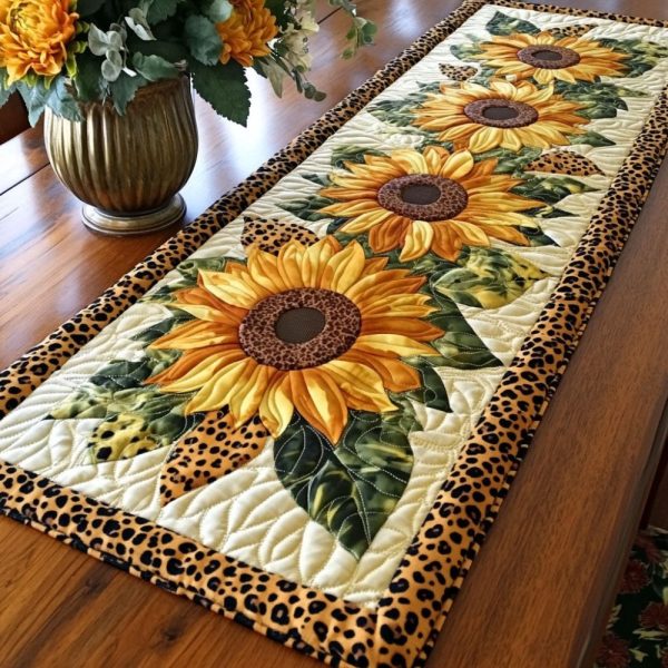 Country Sunlight Quilted Table Runner