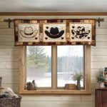 Cowboy Hats Quilted Valance