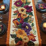 Cozy Bloom Quilted Table Runner