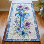 Cross Style Quilted Table Runner