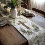 Cross Of Glory And Grace Quilted Table Runner