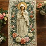 Crowned With Grace Quilted Table Runner