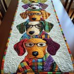 Dachshund Delight Quilted Table Runner