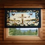 Daisies And Devotion Quilted Valance