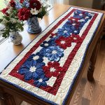 Patriotic Quilted Table Runner