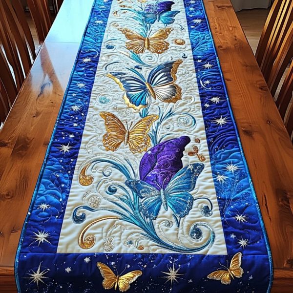 Dancing Breeze Quilted Table Runner