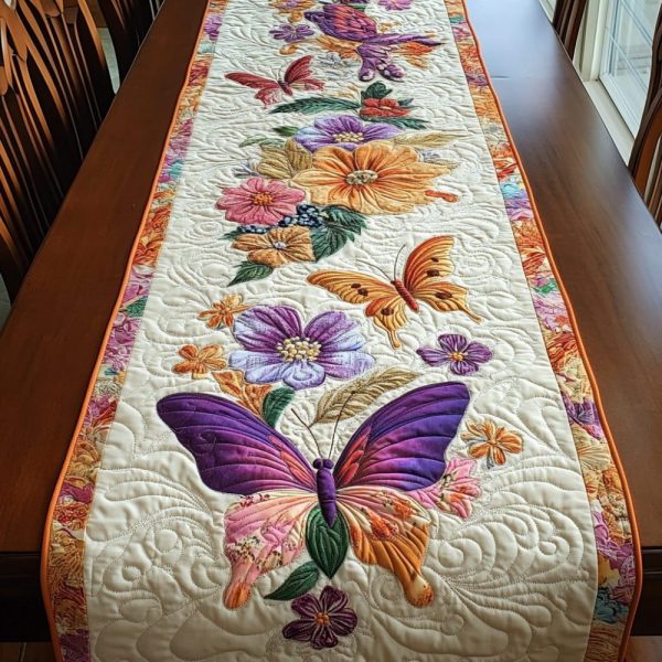 Dancing Breeze Quilted Table Runner