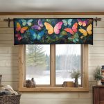 Dancing Breeze Quilted Valance