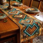 Desert Hearts Quilted Table Runner