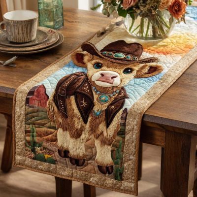 Desert Highland Quilted Table Runner