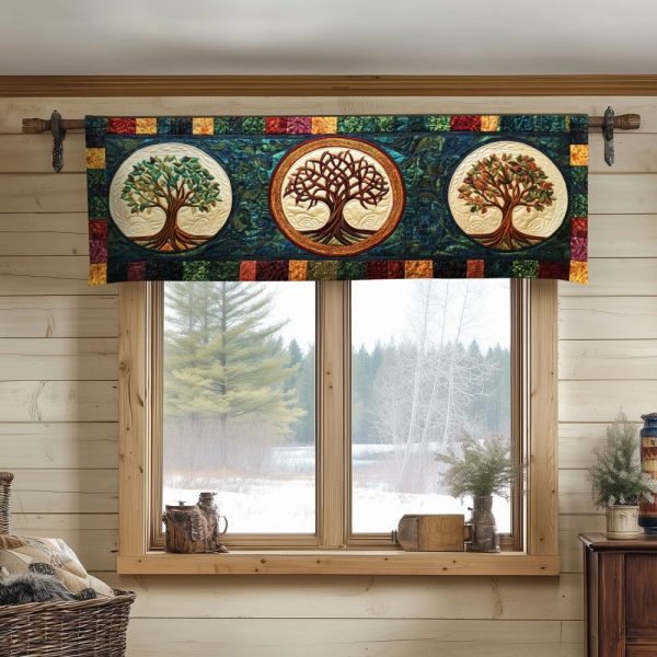 Divine Connection Quilted Valance