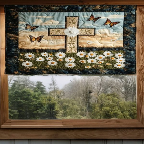 Divine Grace Quilted Valance
