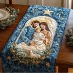 Divine Night Quilted Table Runner