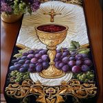 Divine Radiance Quilted Table Runner