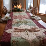 Dragonfly Meadow Quilted Table Runner