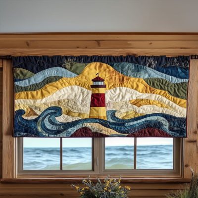 Dream Of Seafarer Quilted Valance