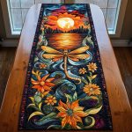 Dreamy Dragonfly Quilted Table Runner