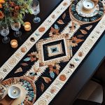 Earthy Tones Quilted Table Runner