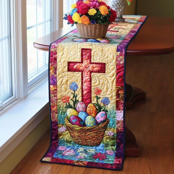 Easter Blessings Quilted Table Runner