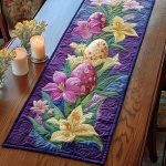 Easter Elegance Quilted Table Runner