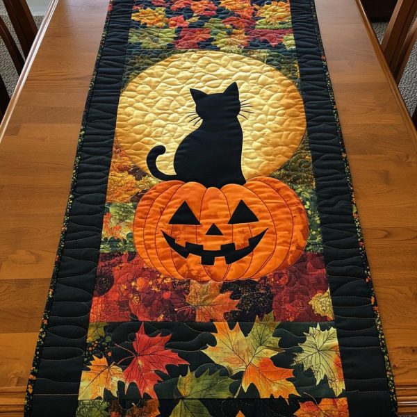 Eerie Enchantment Quilted Table Runner