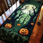 Eerie Forest Quilted Table Runner