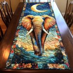 Elephant Dream Quilted Table Runner