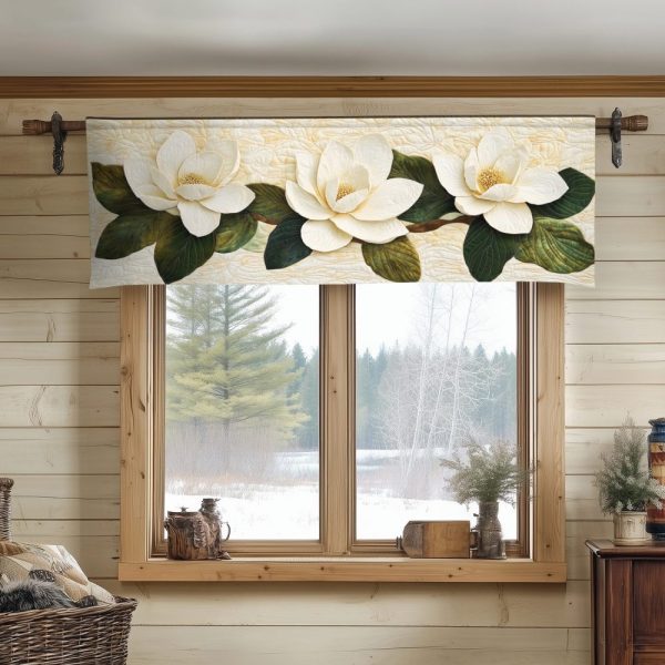 Enchanted Garden Quilted Valance