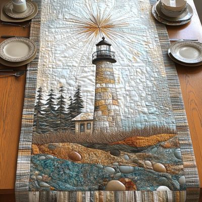 Enduring Light Quilted Table Runner